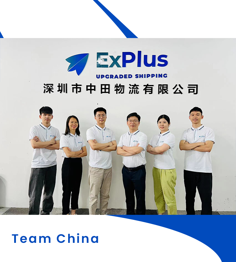 Team China at Explus Fulfillment, showcasing a diverse group of dedicated professionals focused on excellence in e-commerce fulfillment services